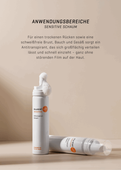 Sensitive Schaum Anwendungsbereiche