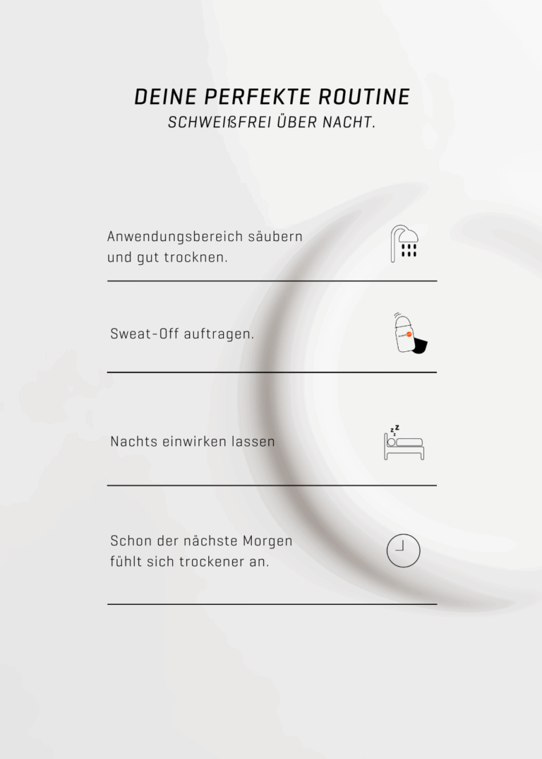 Anwendungshinweis Sensitive Schaum, deine perfekte Routine