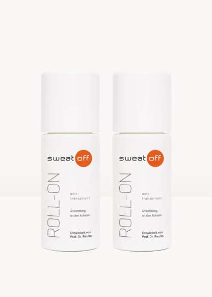 zwei Antitranspirant Roll-On's nebeneinader