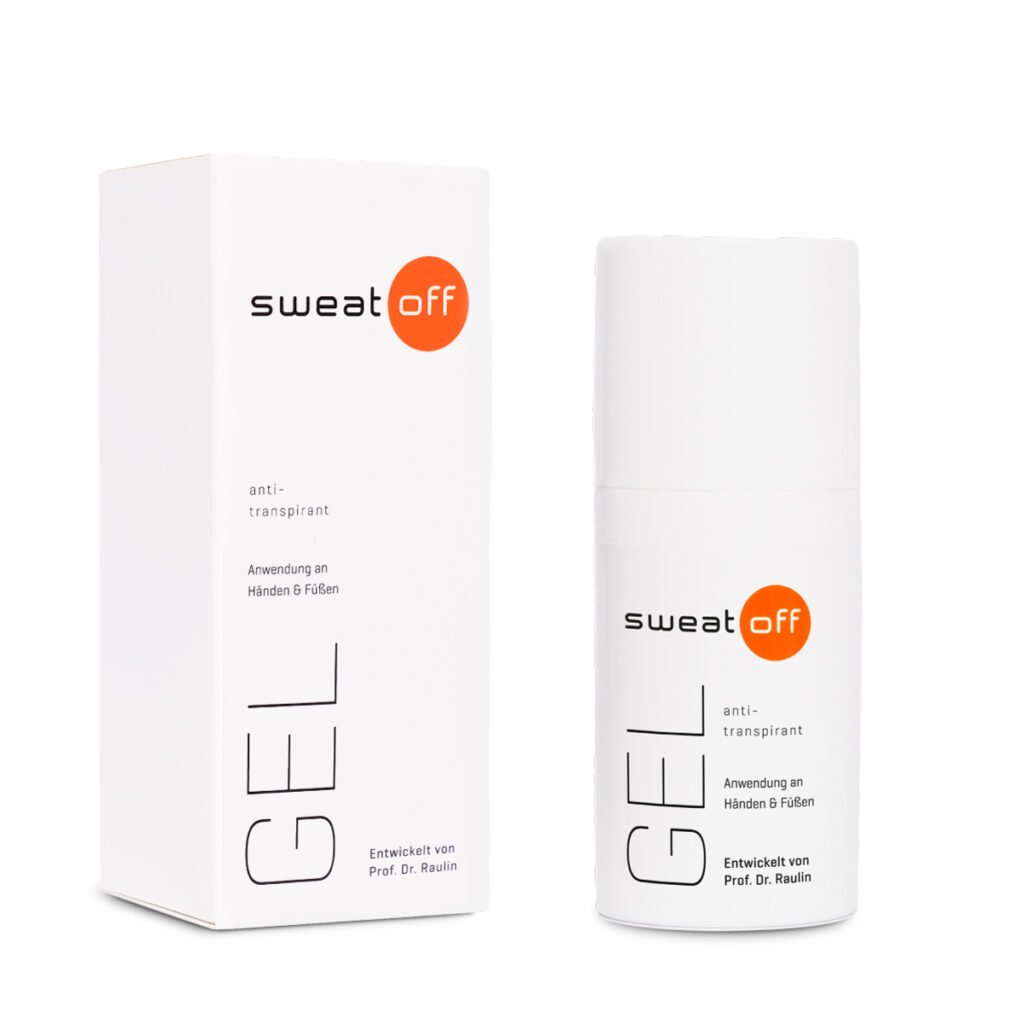 Sweat-Off Antitranspirant Gel, 30 ml – für Hände und Füße