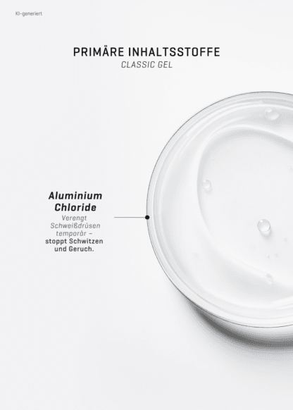 Classic Gel Primäre Inhaltsstoffe mit Konsistenz